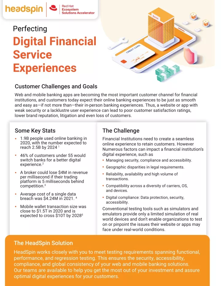 perfecting digital financial service experiences