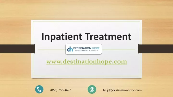 inpatient treatment