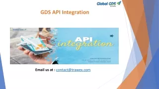 GDS API Integration