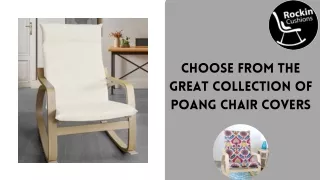 High Quality Poang Chair Cover - Rockin Cushions