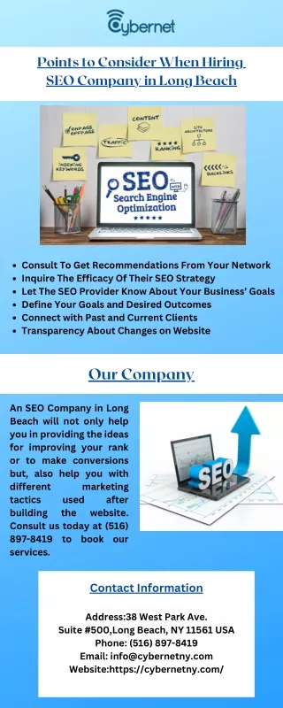 points to consider when hiring seo company