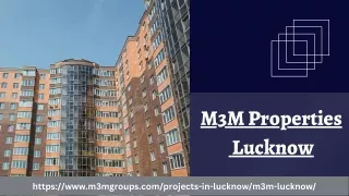 M3M Properties Lucknow – New Luxury Apartments In Lucknow