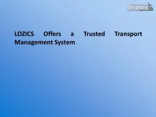 lozics management system