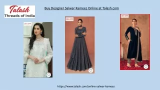 Buy salwar kameez online