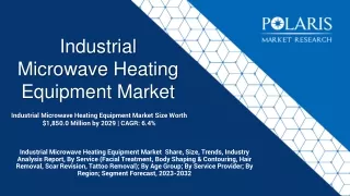 Industrial Microwave Heating Equipment Market Size Worth $1,850.0 Million by 202