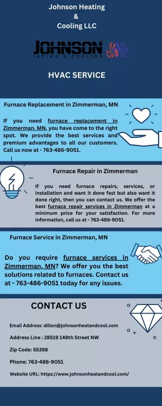 Furnace Replacement in Zimmerman, MN