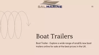 Shop Boat Trailers For Sale Online in UK at SAL Marine