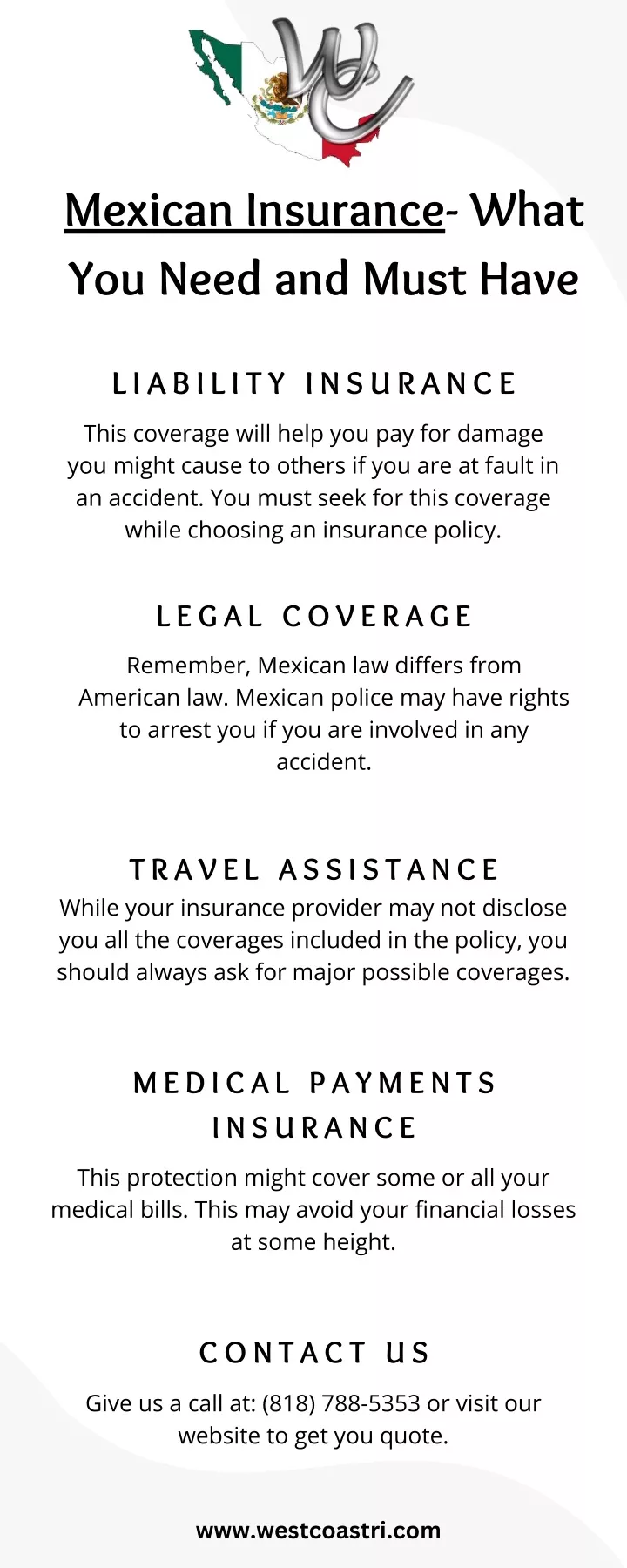 mexican insurance what you need and must have