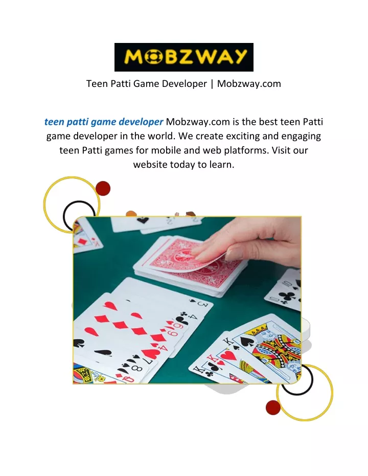 teen patti game developer mobzway com