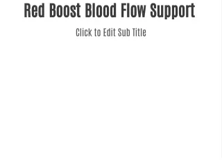 red boost blood flow support click to edit