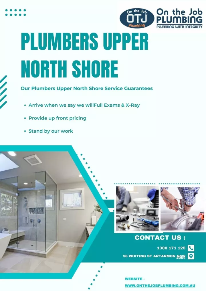 PPT Plumbers Upper North Shore PowerPoint Presentation, free download
