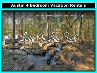 Austin 4 Bedroom Vacation Rentals
