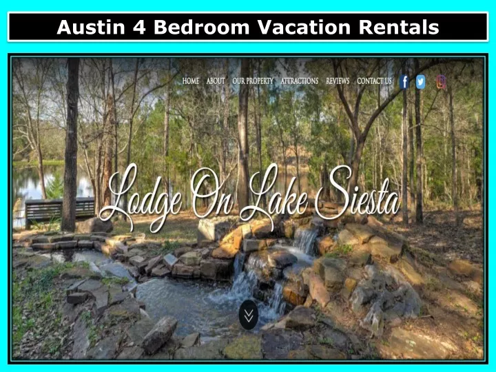 austin 4 bedroom v acation r entals