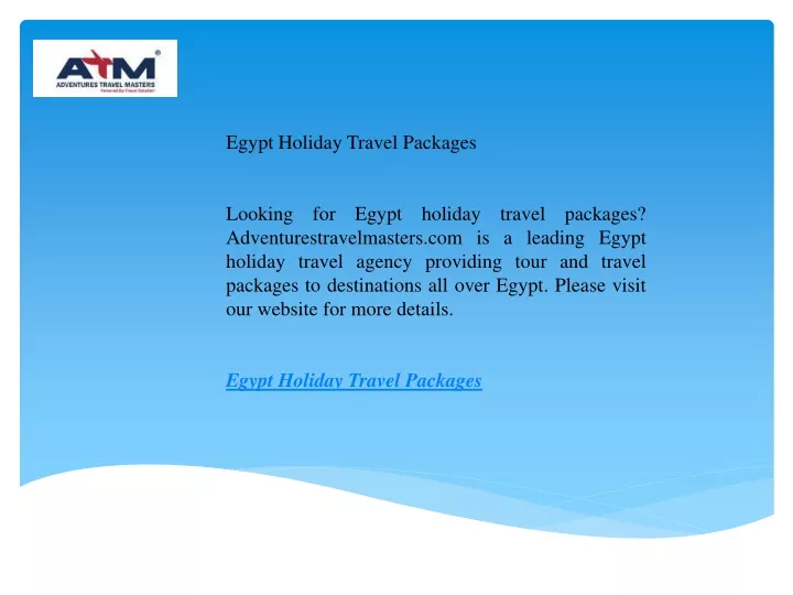 egypt holiday travel packages looking for egypt