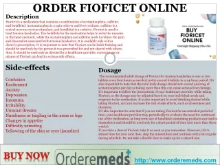 Fioricet Addiction: What You Need to Know