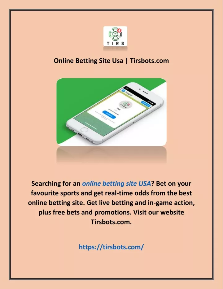 online betting site usa tirsbots com