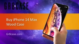 Buy iPhone 14 Max Wood Case - Gr8case.com