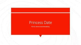 princess date