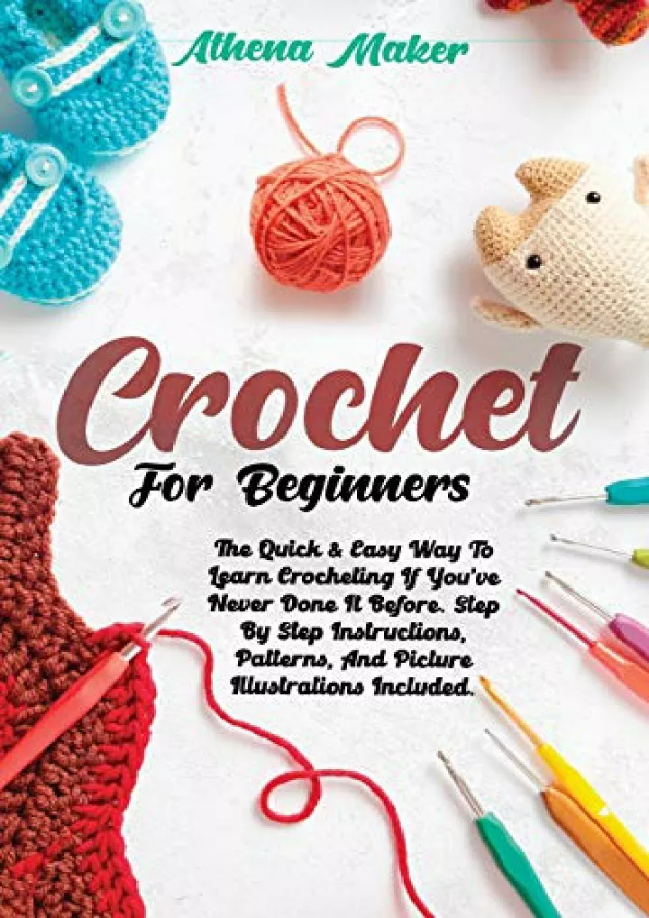 crochet for beginners the quick easy way to learn