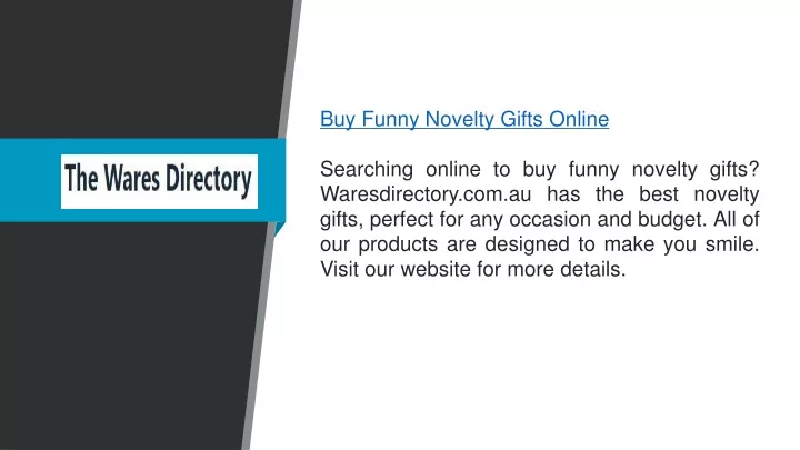 buy funny novelty gifts online searching online