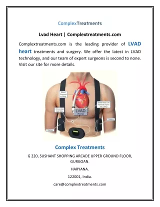 Lvad Heart