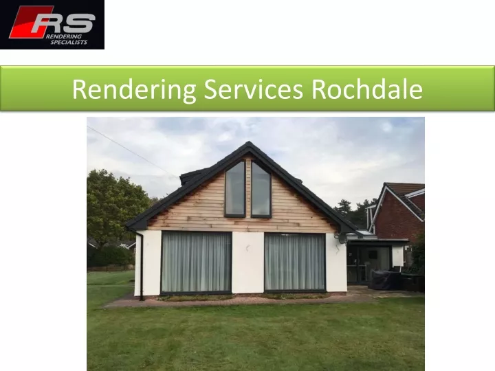 rendering services rochdale