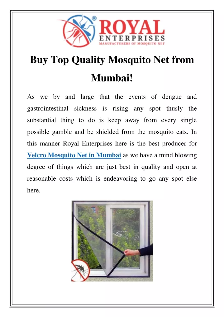 buy top quality mosquito net from
