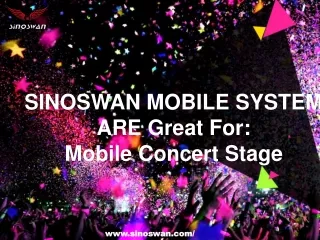 mobile concert stage - sinoswan.com