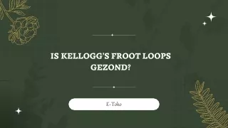 kellogg's froot loops
