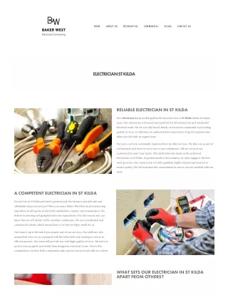 Baker West Electrical Contracting