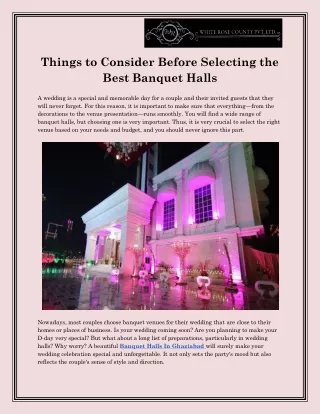 things to consider before selecting the best