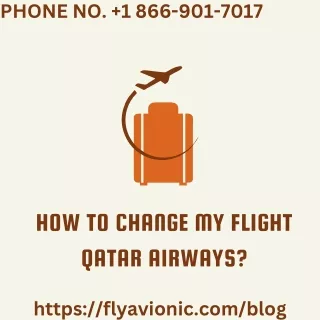 How to change my flight  Qatar Airways