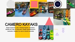 Fishing kayaks Australia