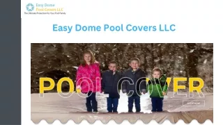 Find The Best Pool Cover Installation In Missouri - Easy Dome Pool Covers LLC