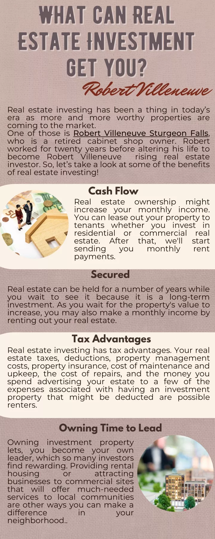 what can real what can real estate investment