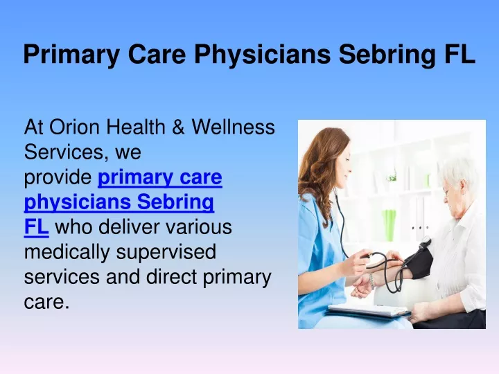 primary care physicians sebring fl