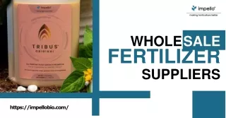 3 Benefits you can get with fertilizers