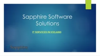 sapphire software solutions