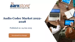 Audio Codec Market 2022-2028