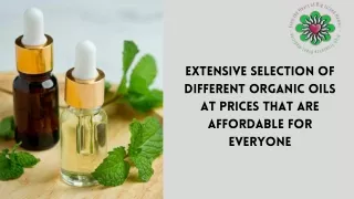 Buy Organic Essential Oils Online -  Miracle Botanicals