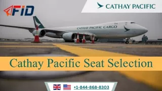 Cathay Pacific Seat Selection