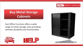 Buy Office Metal Storage Cabinets | Fast Office Furniture
