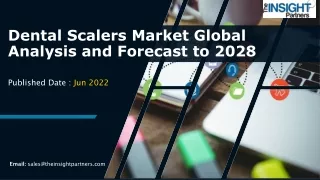 Dental Scalers Market The Biggest Trends to Watch out for 2022-2028
