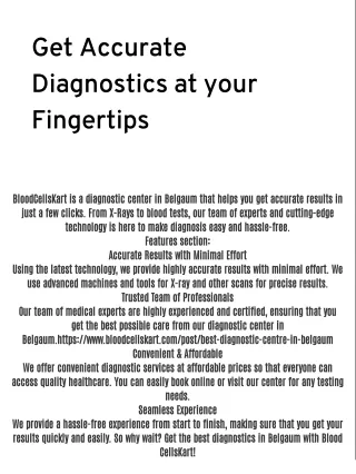 DiagnosticcentreinBelgaum
