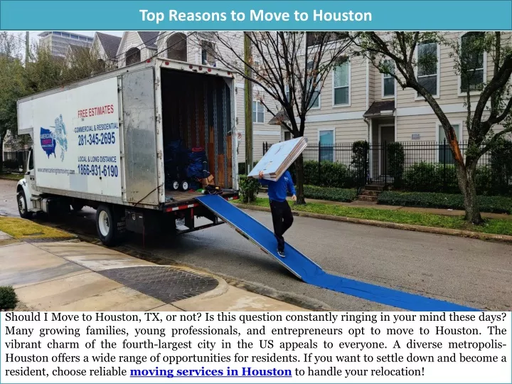 top reasons to move to houston