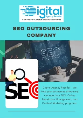 Reasonable SEO Outsourcing Company - Digital Agency Reseller