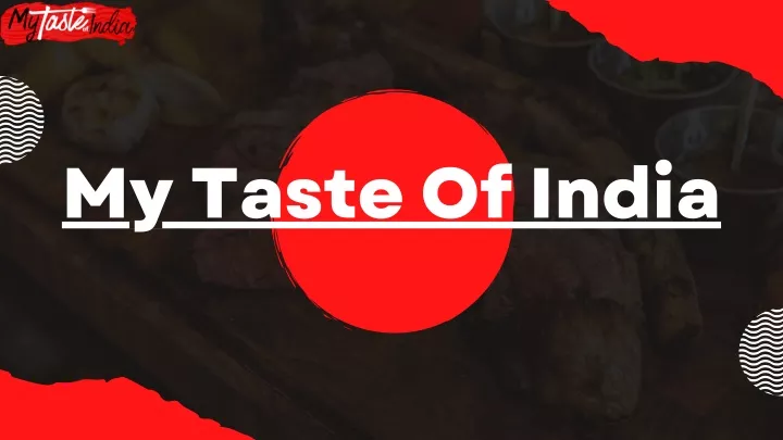 my taste of india