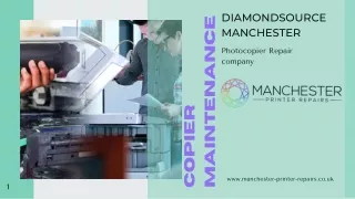 Copier Maintenance Services - Diamondsource Manchester