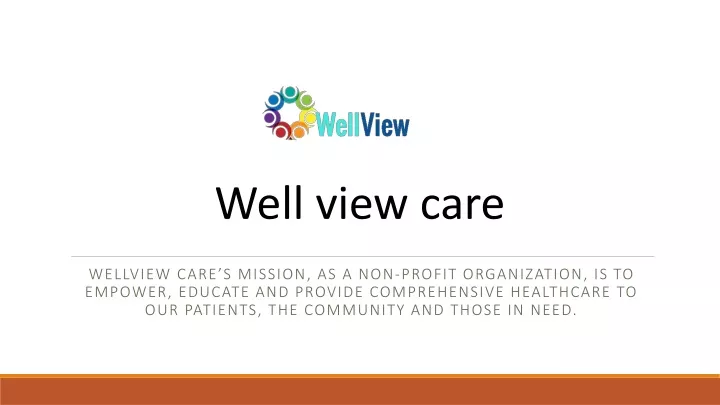 well view care