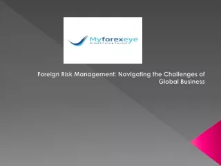 foreign risk management navigating the challenges of global business